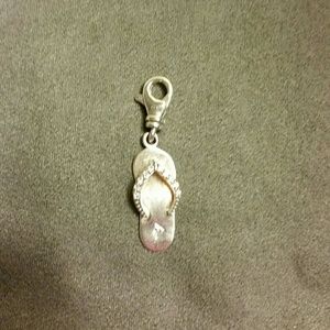 Silpada Glam Sandal Charm, Ret Sample